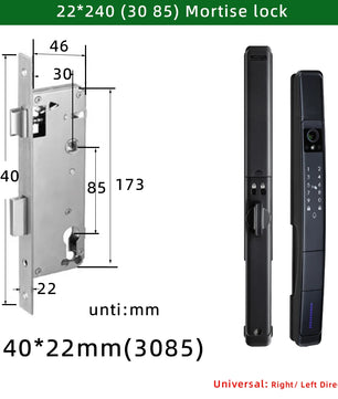 Raykube Waterproof Slim Camera Face Recognition Digital Lock