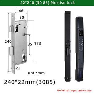 Raykube Waterproof Slim Camera Face Recognition Digital Lock