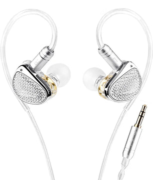 Metal Dynamic Vocalism Wired Communication Earphones