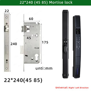 Raykube Waterproof Slim Camera Face Recognition Digital Lock