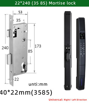Raykube Waterproof Visual Intercom Face Recognition Digital Lock