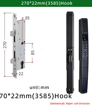 Raykube Waterproof Slim Camera Face Recognition Digital Lock