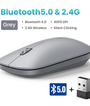Ugreen 4000 DPI 2.4G USB Bluetooth Support Wireless Portable Mouse