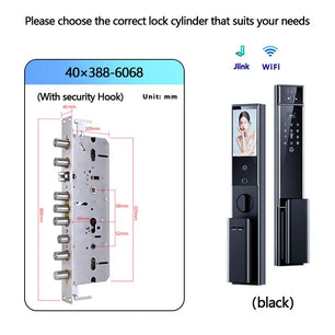 Raykube S90 Rechargeable Palm Vein Recognition Digital Lock