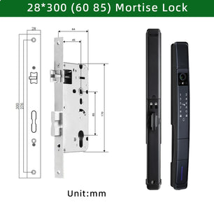 Raykube Waterproof Slim Camera Face Recognition Digital Lock