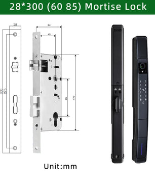 Raykube Waterproof Visual Intercom Face Recognition Digital Lock