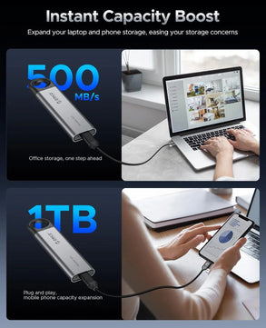 460MB/s Speed External Solid State Drive For Laptop And Desktop