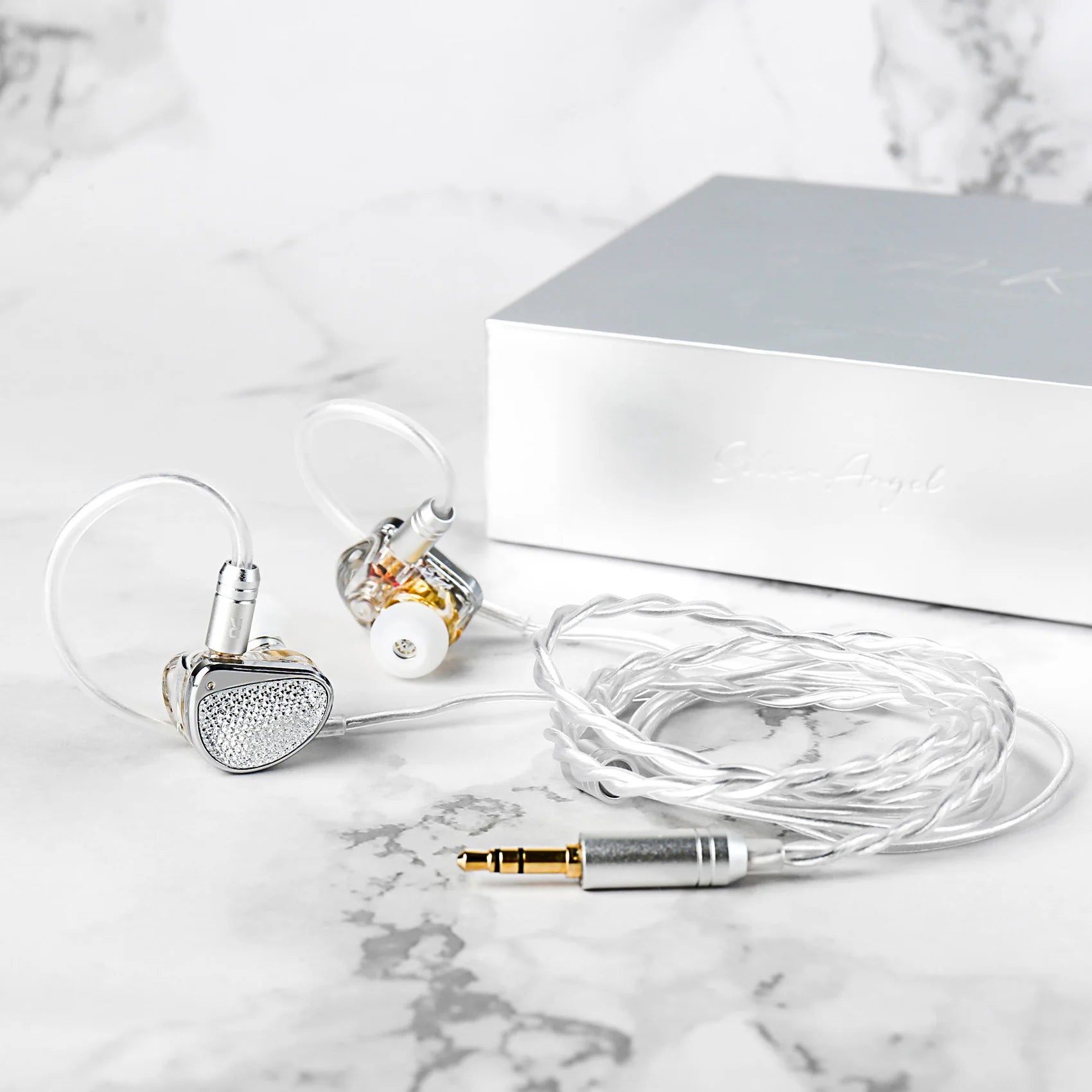 Metal Dynamic Vocalism Wired Communication Earphones