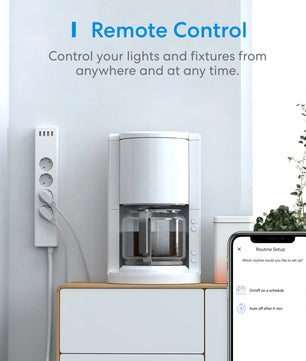 Meross Alloy WiFi Smart Power Surge Protector Socket Extension