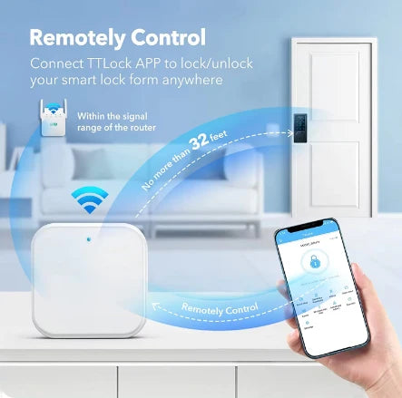 Stainless Steel Fingerprint Dry Battery WIFI Digital Smart Lock