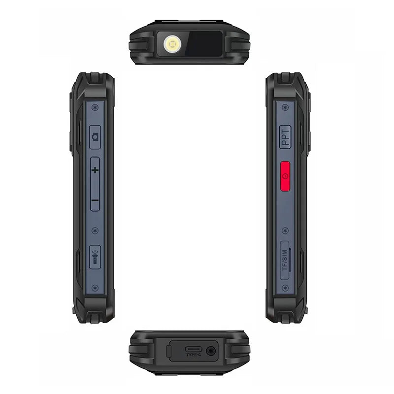 3000mAh Mini 128GB Waterproof Rugged Fast Charging Smartphone