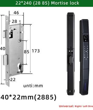 Raykube Waterproof Slim Camera Face Recognition Digital Lock
