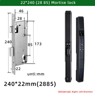 Raykube Waterproof Slim Camera Face Recognition Digital Lock