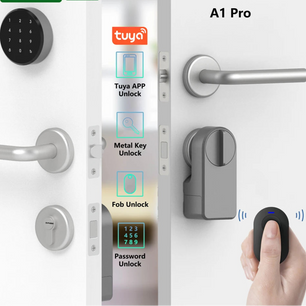 Stainless Steel Electronic Bluetooth Dry Battery Wireless Door Lock