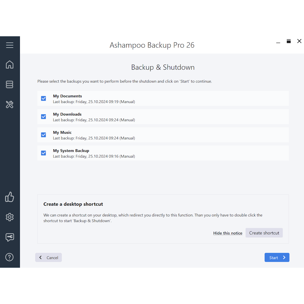 Ashampoo Backup Pro 26