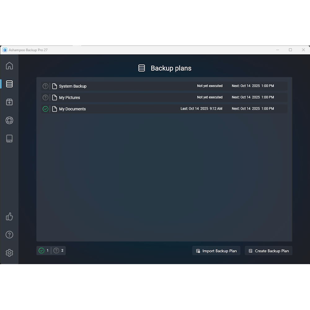 Ashampoo Backup Pro 27