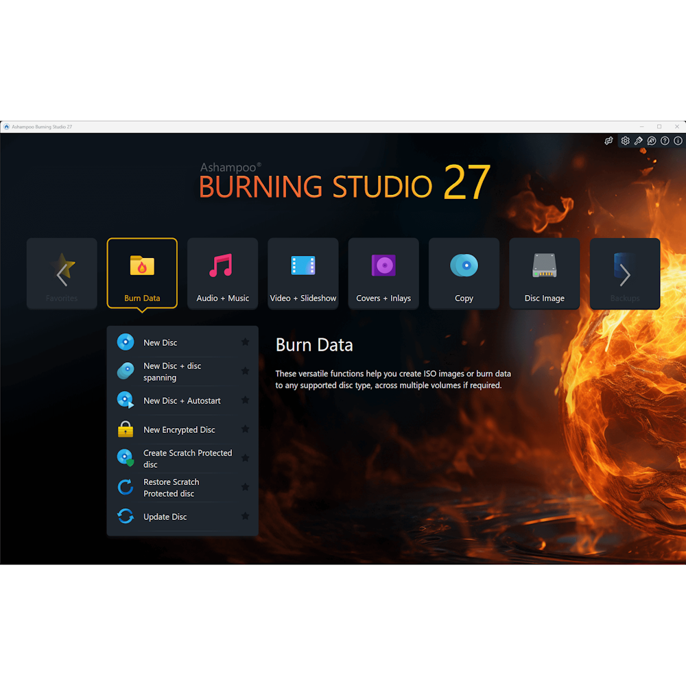 Ashampoo Burning Studio 27