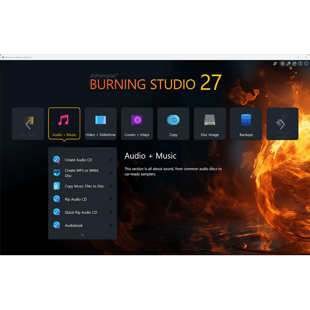 Ashampoo Burning Studio 27