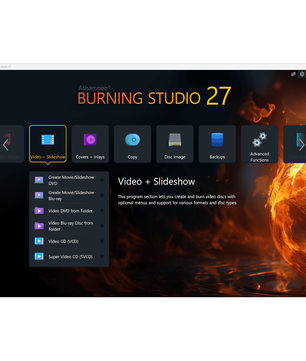 Ashampoo Burning Studio 27