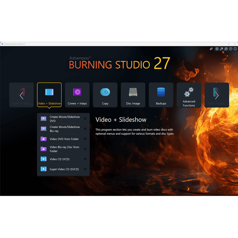 Ashampoo Burning Studio 27