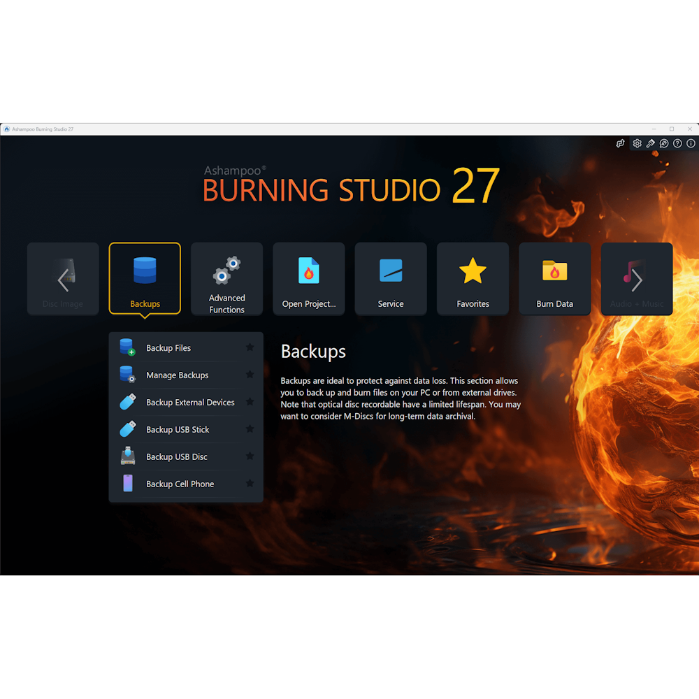 Ashampoo Burning Studio 27