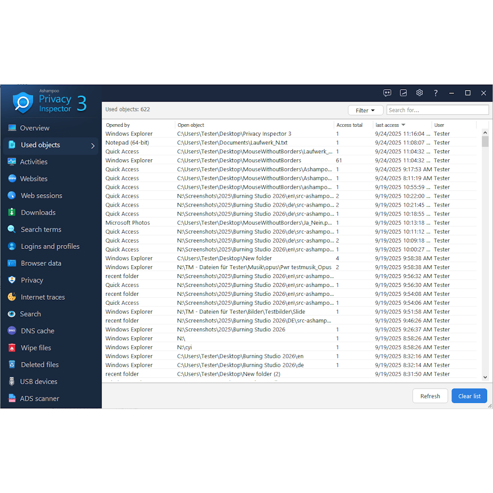 Ashampoo Privacy Inspector 3⁠