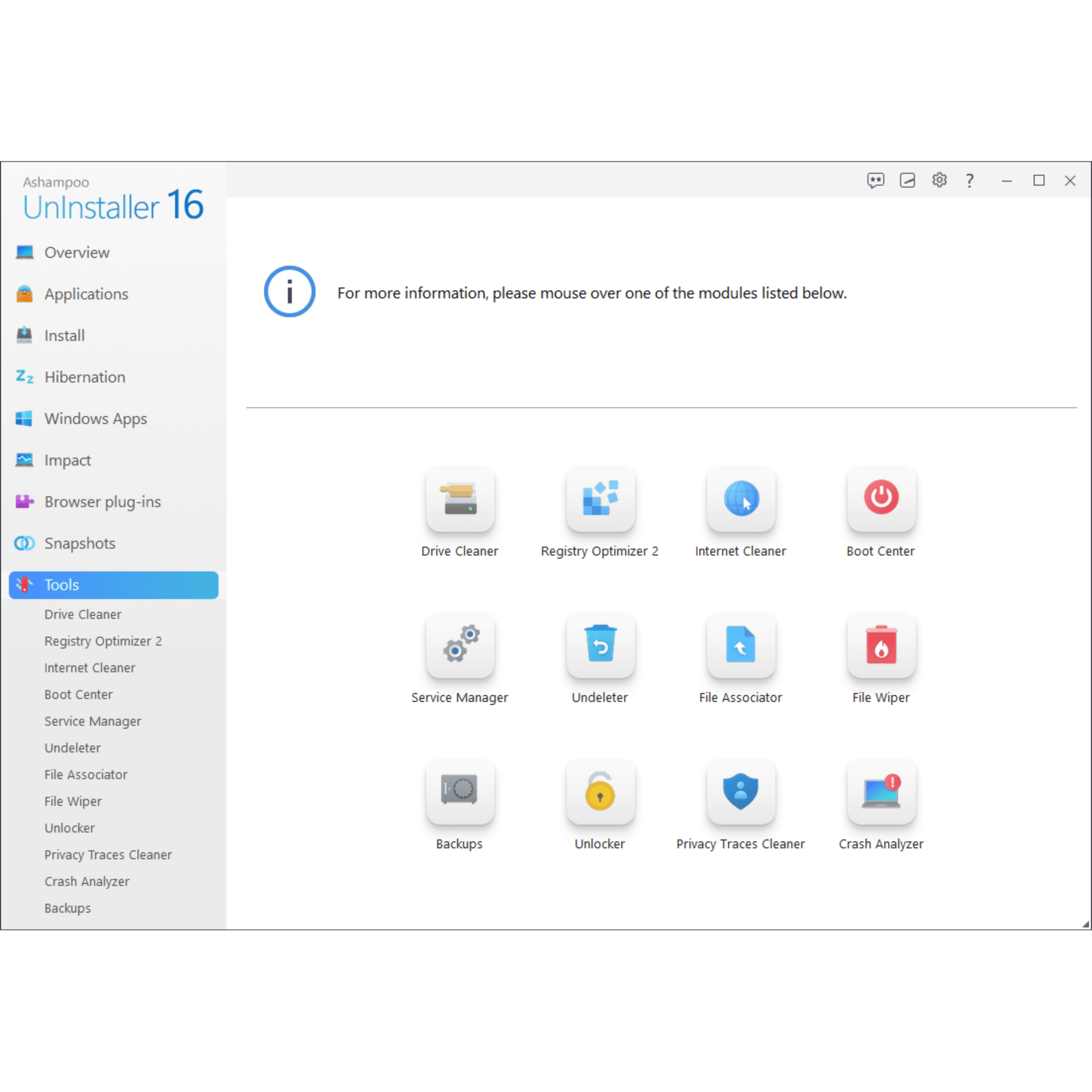 Ashampoo UnInstaller 16