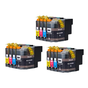 LC22UXL Ink Cartridge For Brother DCP-J785DW MFC-J985DW Printer