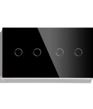 Bseed Alloy 4 Gang Crystal Panel Wifi Touch APP Control Switch