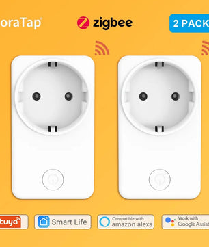 LoraTap 16A Power Plastic Remote Voice Control Plug Switch