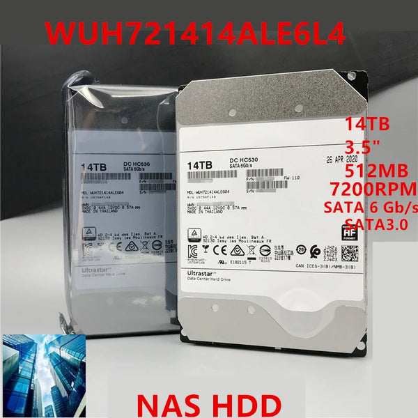 14TB 3.5" SATA 3.0 6 Gb/s 256MB Universal 7200RPM Internal HDD