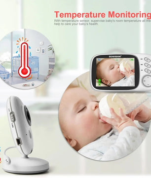 Boavision 50m Wireless Night Vision Baby Monitor Security Camera