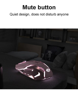 1600 DPI 2.4G USB Bluetooth Support Wireless Rechargeable Mouse