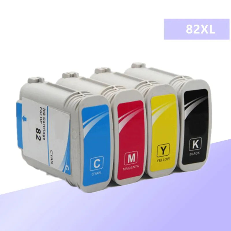 82XL Ink Cartridge Compatible For HP Designjet 10ps 120nr 20ps 500 500Plus