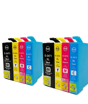 T3471-T3474 Ink Cartridge Compatible For Epson WorkForce Pro WF-3720DWF