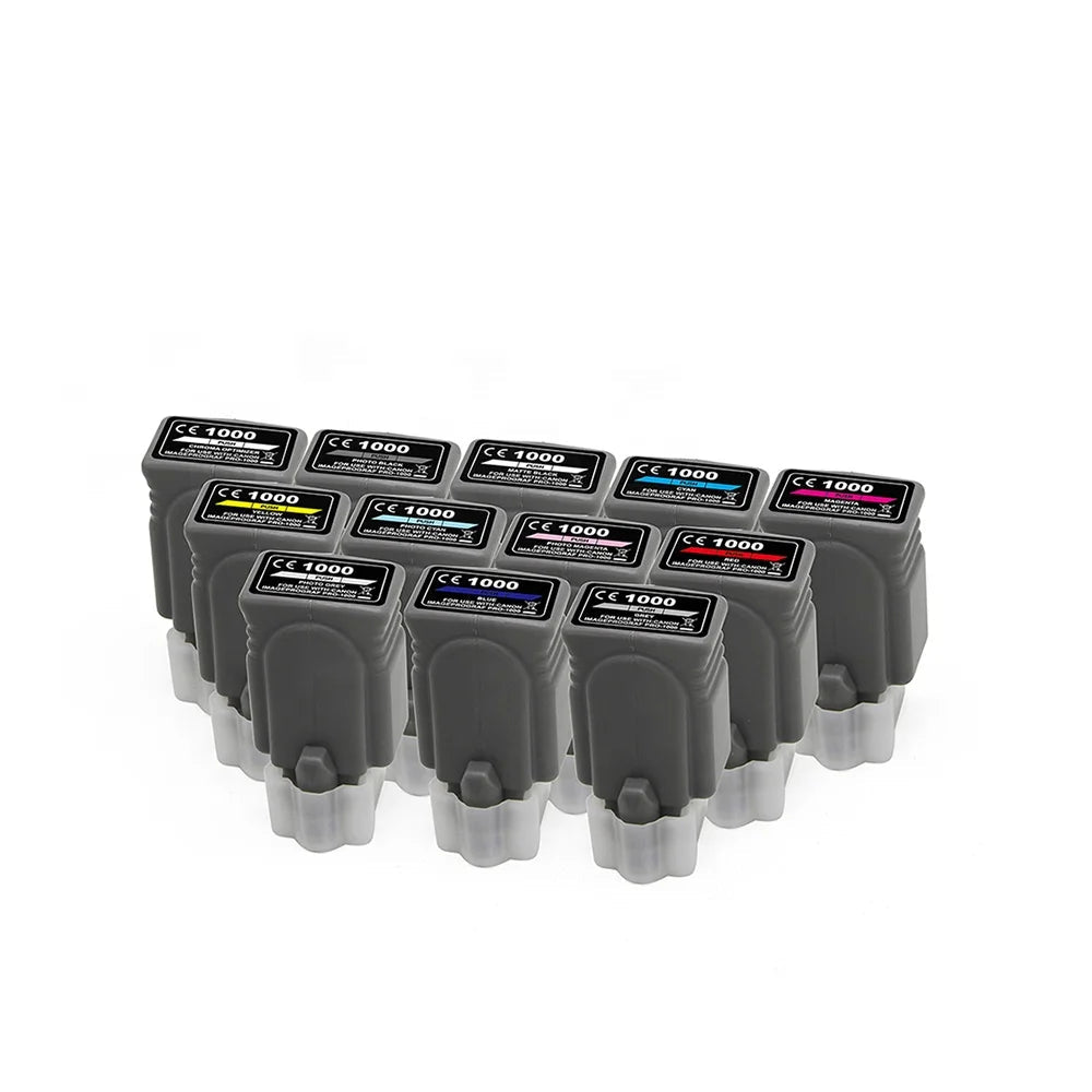 PFI1000 Ink Cartridge Compatible For Canon imagePROGRAF PRO-1000 PRO 1000