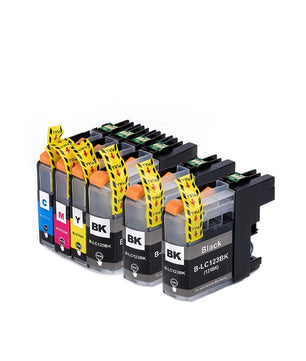 LC121 LC123 Ink Cartridge For Brother DCP-J4110DW/J132W/J152W