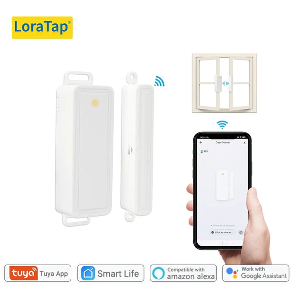 LoraTap 1A Plastic Door and Window Open/Close Detectors 
