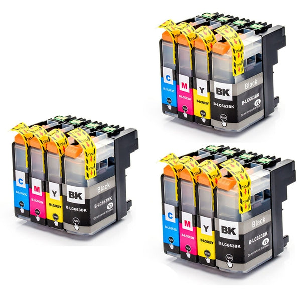 LC663 Ink Cartridge For Brother MFC-J2720 MFC-J2320 Printer