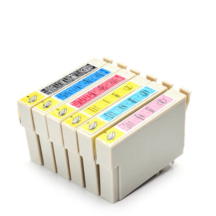 T0801-T0806 Ink Cartridge For Epson Stylus Photo R265 RX610