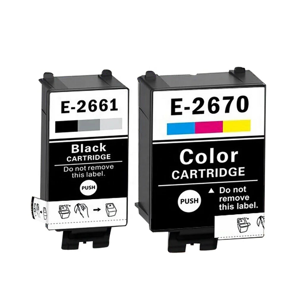 T2661-T267 Ink Cartridge Compatible For Epson Workforce WF-100W