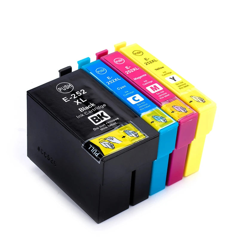 T252XL Ink Cartridge Compatible For Epson T252 T2521 WorkForce WF-7110 7210