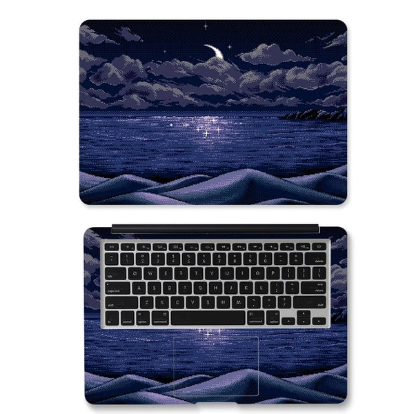 PVC Protective 3D Printed Pattern Laptop Skin Cover