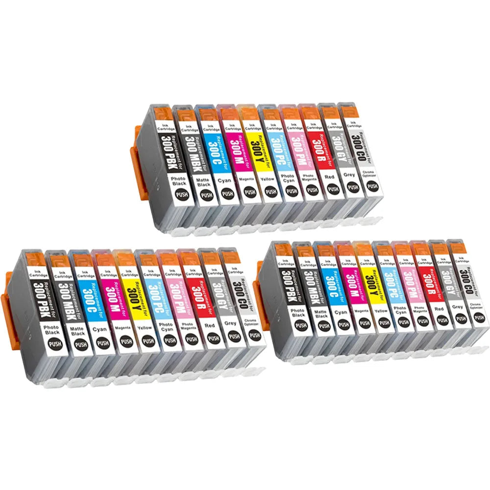 PFI300 Ink Cartridge Compatible For Canon imagePROGRAF PRO-300 Printer