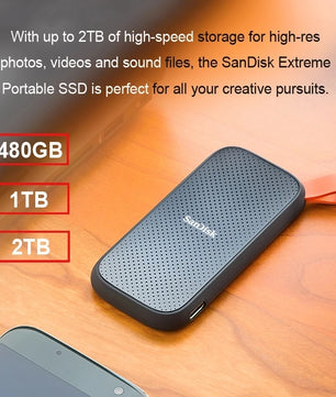 USB 3.2 Type-C External Solid State Drive For Laptop And Desktop