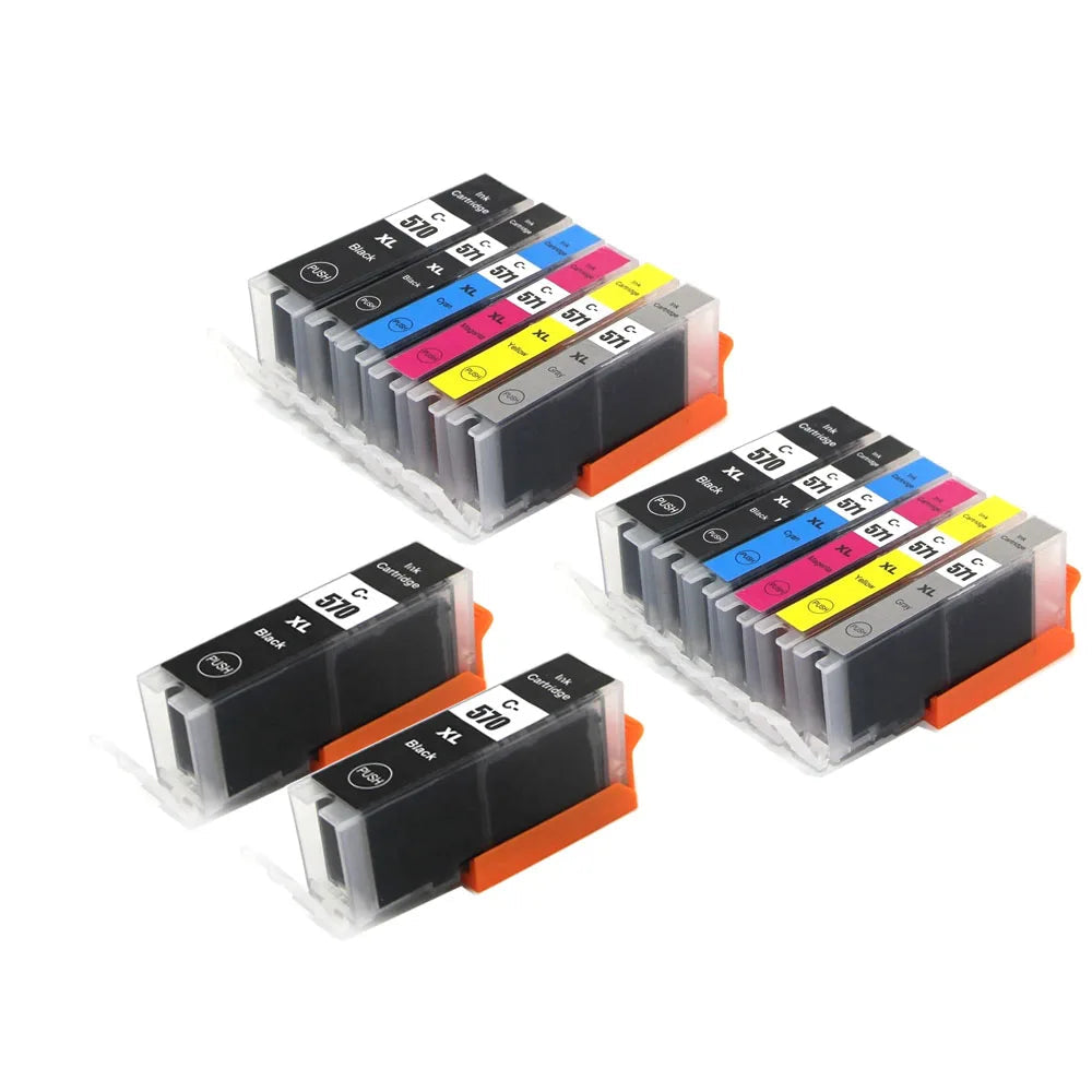 PGI-570 CLI-571 Ink Cartridge Compatible For Canon MG7750 PIXMA TS8050