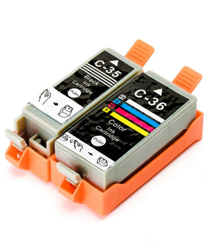 PGI35 CLI36 Ink Cartridge Compatible For Canon PIXMA IP100B/IP100