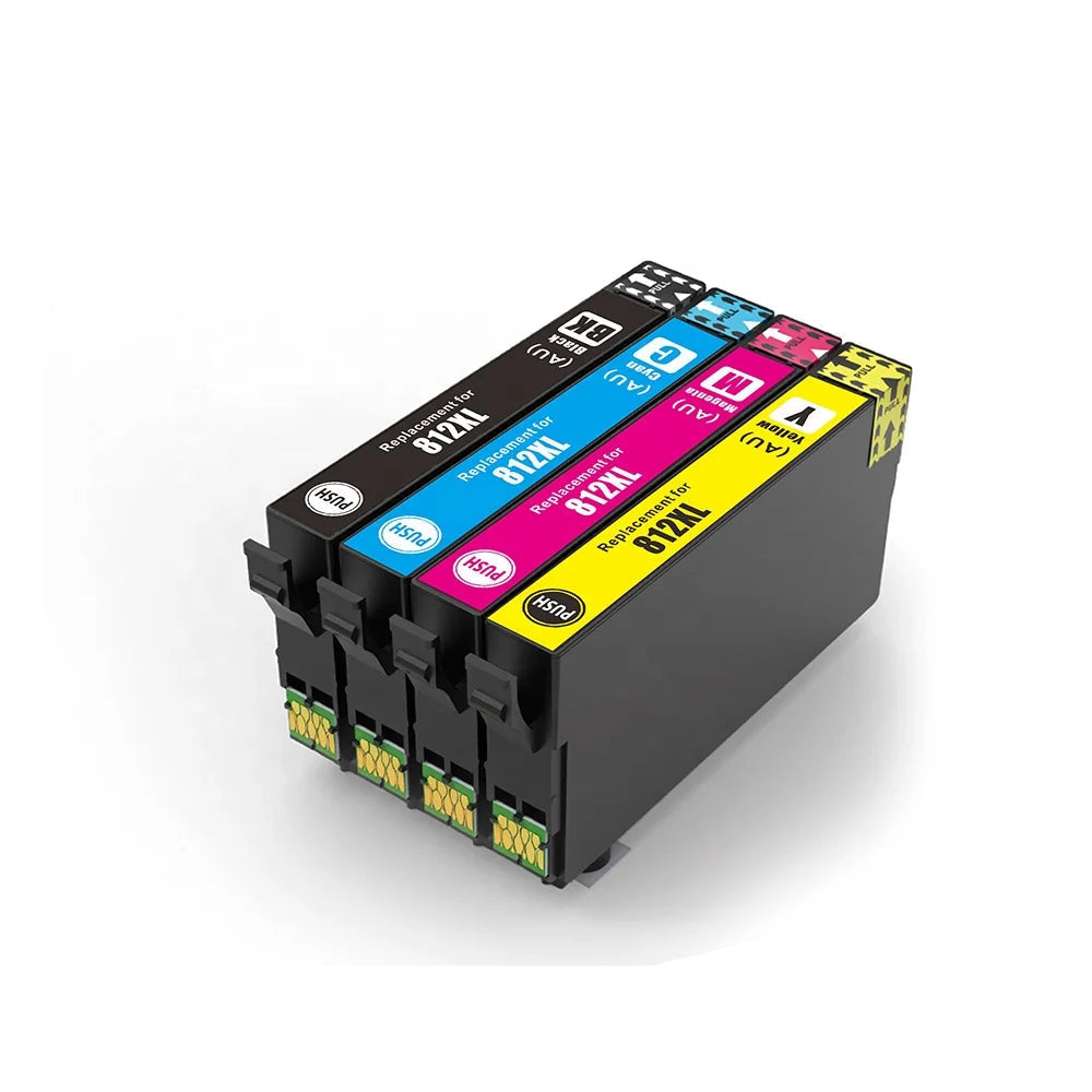 T812XL Ink Cartridge Compatible For Epson WF-3820/ WF-3825/WF-4830