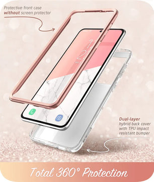 Polycarbonate Full-Body Rugged Case For Samsung Galaxy S21 Ultra