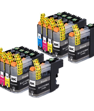 LC121 LC123 Ink Cartridge For Brother DCP-J4110DW/J132W/J152W